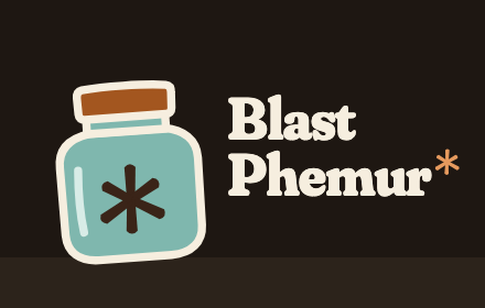 Small store tile: the jar and the name on a dark ground